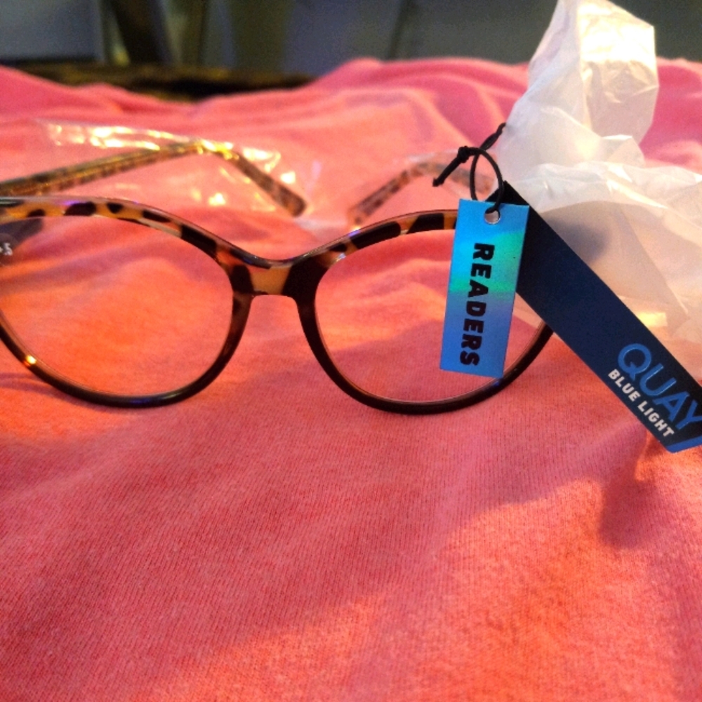 Quay AllNite (Blue Light) R. Glasses - Tortoise